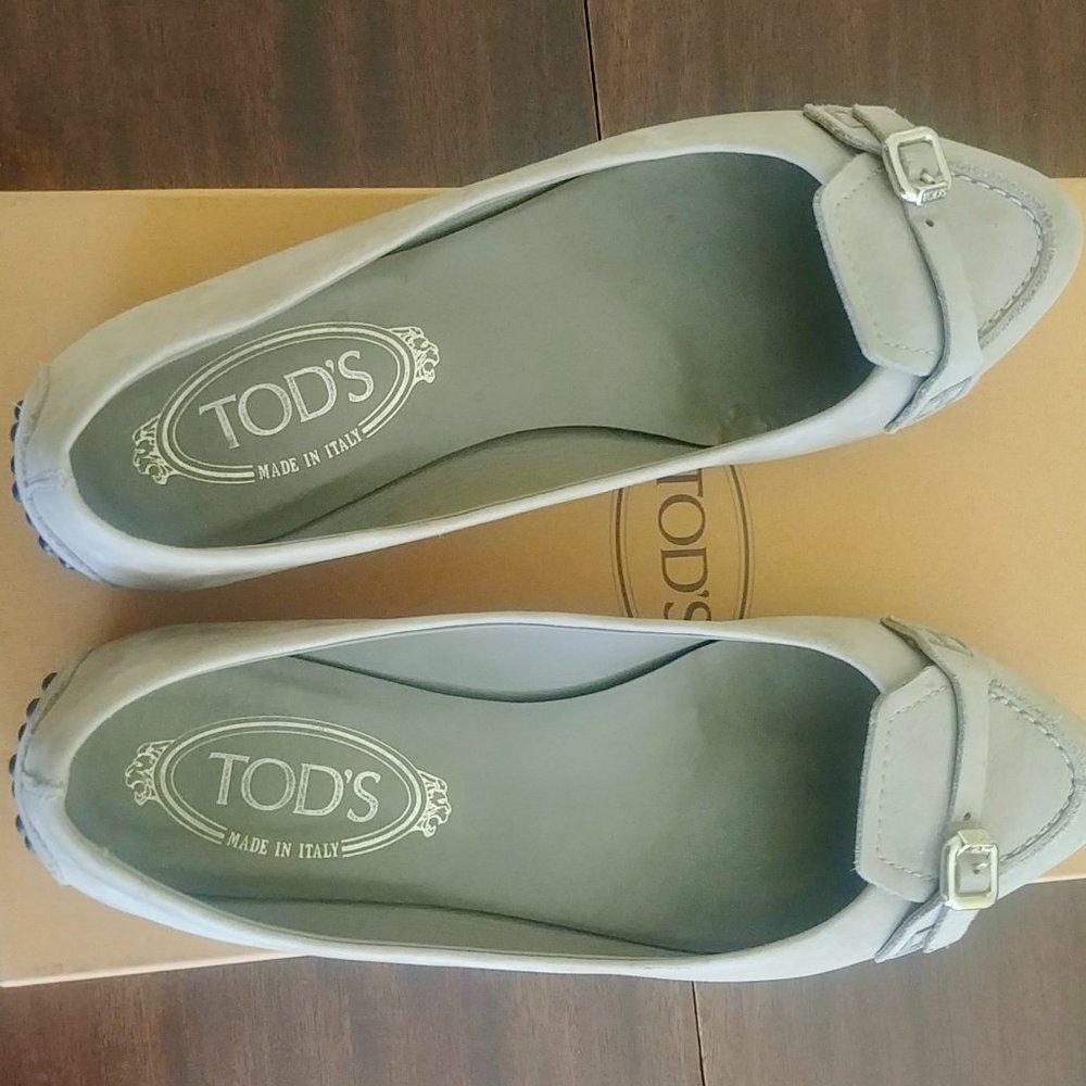 Tod's Suede Ballet Flat
